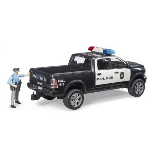 Bruder RAM 2500 Rendőrségi pick-up rendőrrel