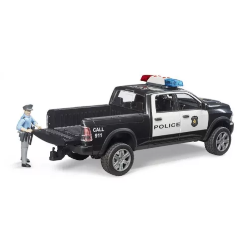 Bruder RAM 2500 Rendőrségi pick-up rendőrrel