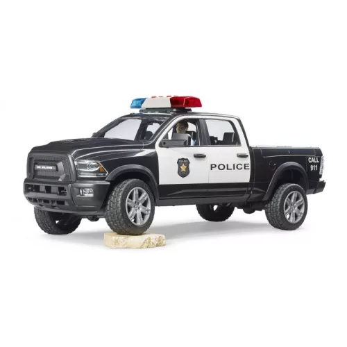 Bruder RAM 2500 Rendőrségi pick-up rendőrrel