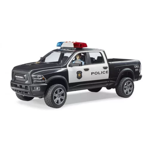 Bruder RAM 2500 Rendőrségi pick-up rendőrrel