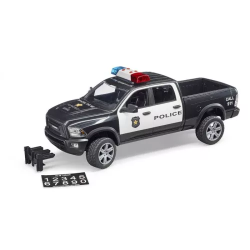 Bruder RAM 2500 Rendőrségi pick-up rendőrrel