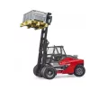 Bruder Linde HT160 targonca raklappal és 3 tárolóval (02513)