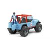 Bruder Jeep Cross terepjáró (kék) sofőrrel (02541)