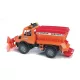 Bruder UNIMOG szóróautó hólapáttal (02572)