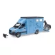 Bruder MB Sprinter állatszállító 1 lóval (02674)