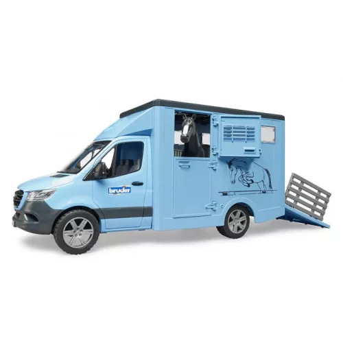 Bruder MB Sprinter állatszállító 1 lóval (02674)