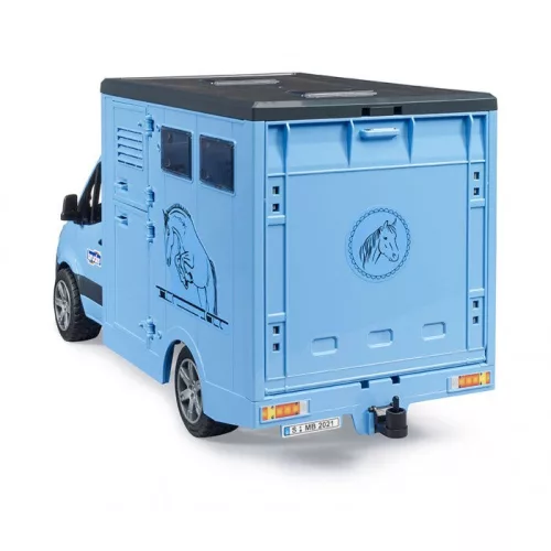 Bruder MB Sprinter állatszállító 1 lóval (02674)