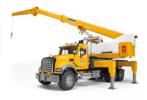 Bruder MACK anite Liebherr daruskocsi (02818)