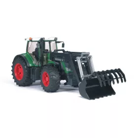 Bruder Fendt 936 Vario traktor homlokrakodóval (03041)