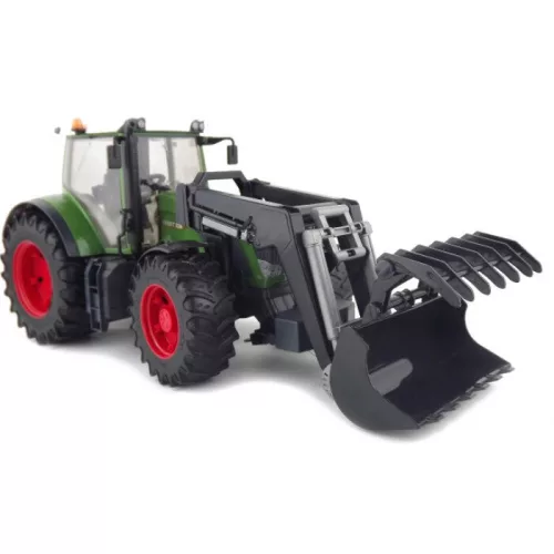 Bruder Fendt 936 Vario traktor homlokrakodóval (03041)