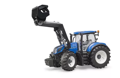 Bruder New Holland T7.315 traktor rakodó kanállal (03121)