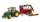 Bruder John Deere 7R 350 erdészeti pótkocsival és 4 farönkkel (03154)