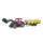 Bruder Case IH Optum 300 CVX homlokrakodóval, utánfutóval és hengerbálákkal (03198)