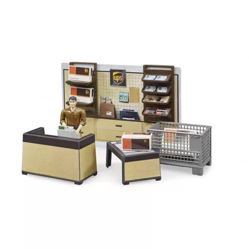 Bruder Bworld UPS csomagpont (62250)