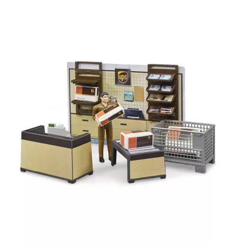 Bruder Bworld UPS csomagpont (62250)