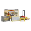 Bruder bworld DHL bolt, kézi hidraulikus emelővel (62251)