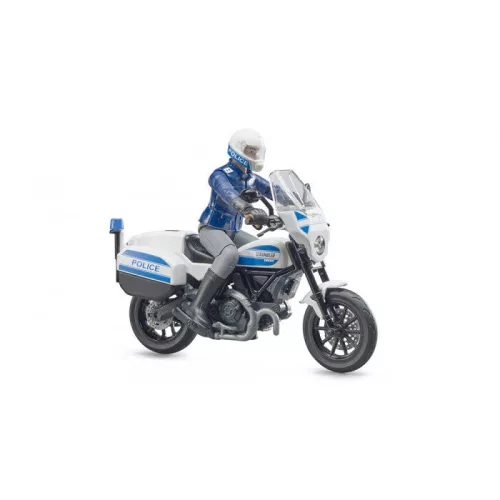 Bruder bworld Scrambler Ducati rendőrmotor rendőrrel (62731)