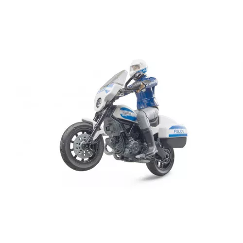 Bruder bworld Scrambler Ducati rendőrmotor rendőrrel (62731)