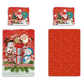 Karácsony Red ágyneműhuzat 140×200cm, 70×90 cm