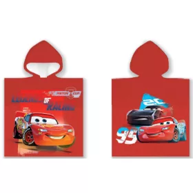 Disney Verdák Racing strand törölköző poncsó 50x100cm