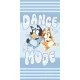 Bluey Dance Mode fürdőlepedő, strand törölköző 70x140cm