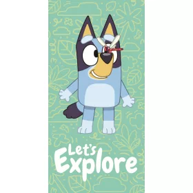 Bluey Explore fürdőlepedő, strand törölköző 70x140cm