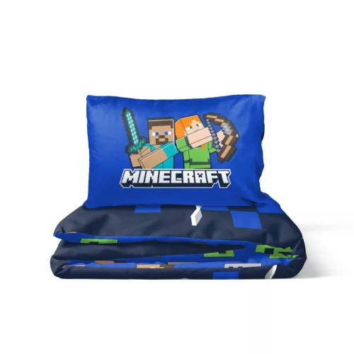 Minecraft I Got Your Back ágyneműhuzat 140×200cm, 70×90 cm