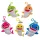 Baby Shark plüss pénztárca (5 féle)