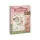 Little Dutch Mágneses Rajzoló Készlet Letörölhető Filccel – Rosa Fairy Garden 2 az 1-ben Játék