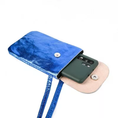 CANENCO, CREATE IT! TELEFON TÁROLÓ ZIPZÁRRAL, KÉK SZÍNŰ