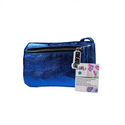 CANENCO, CREATE IT! TELEFON TÁROLÓ ZIPZÁRRAL, KÉK SZÍNŰ