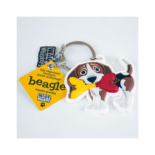 Vau és Miau kulcstartó, Beagle