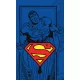Superman Flying kéztörlő arctörlő, törölköző 30x50cm
