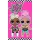 LOL Surprise Hey Doll kéztörlő, arctörlő, törölköző 30x50 cm