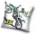 Motokrossz White 15 párnahuzat 40x40 cm