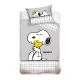Snoopy & Woodstock gyerek, ovis ágyneműhuzat 100x135 cm, 40x60 cm