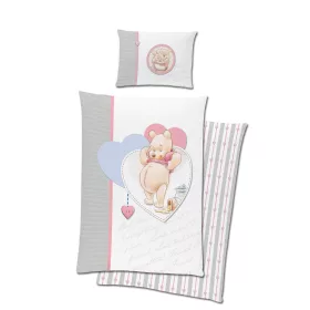   Disney Micimackó Vintage gyerek, ovis ágyneműhuzat 100×135 cm, 40×60 cm