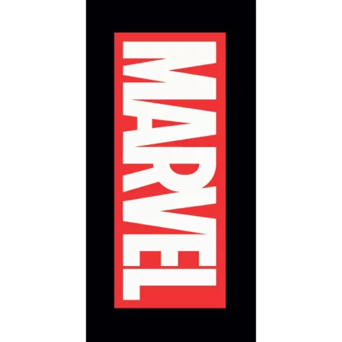 Marvel Logo fürdőlepedő, strand törölköző 70x140cm