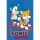 Sonic a sündisznó Tails kéztörlő arctörlő, törölköző 30x50cm