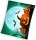 Halloween Moon coral fleece polár takaró 150x200cm