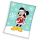 Disney Minnie Snow Karácsony coral fleece polár takaró 130x160cm