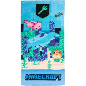   Minecraft Trident fürdőlepedő, strand törölköző 70x140cm