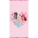 Disney Hercegnők Heartfelt Friendship fürdőlepedő, strand törölköző 70x140cm