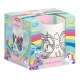 Unikornis Heart festhető porcelán bögre 235 ml Díszdobozban