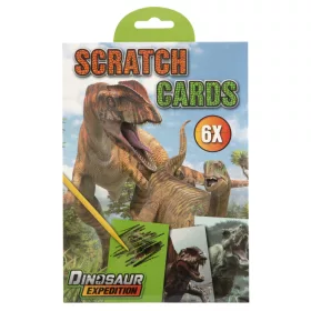 Dinoszaurusz Expedition scratch képkarcoló készlet