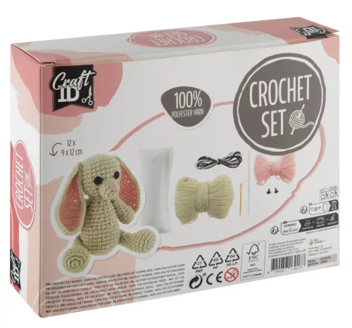 Nyuszi Craft kreatív horgoló szett