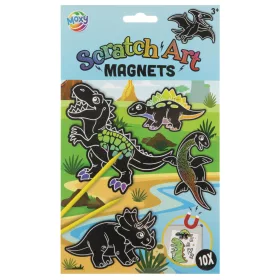 Dinoszaurusz Rawr scratch képkarcoló készlet mágnessel