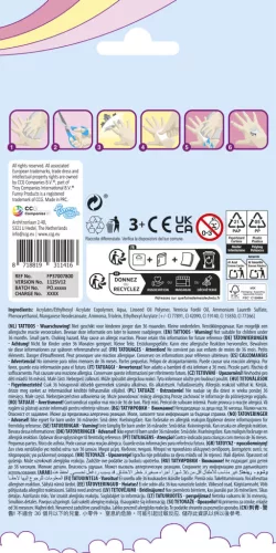 Unikornis Pastel tetkó 12 db-os
