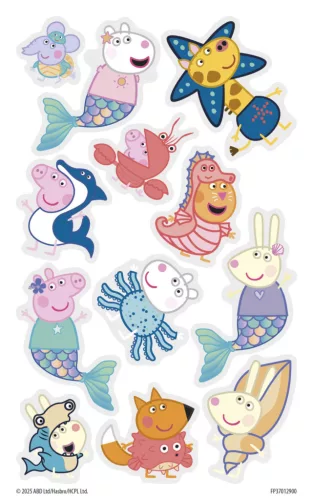 Peppa malac Mermaid tetkó 12 db-os