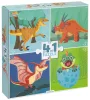 Dinoszaurusz Fun 4 az 1-ben puzzle